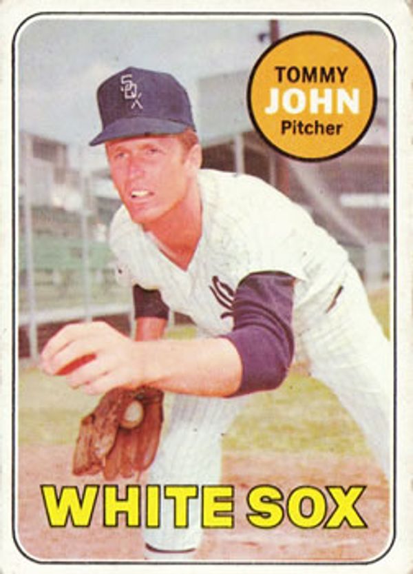 Tommy John 1969 Topps #465