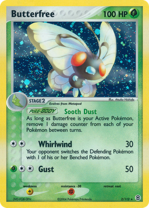 Butterfree (2/112) - FireRed & LeafGreen