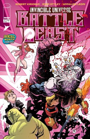 Invincible Universe: Battle Beast #7 (Cvr H Ryan Ottley & Annalisa Leoni Invincible Team Up Variant)
