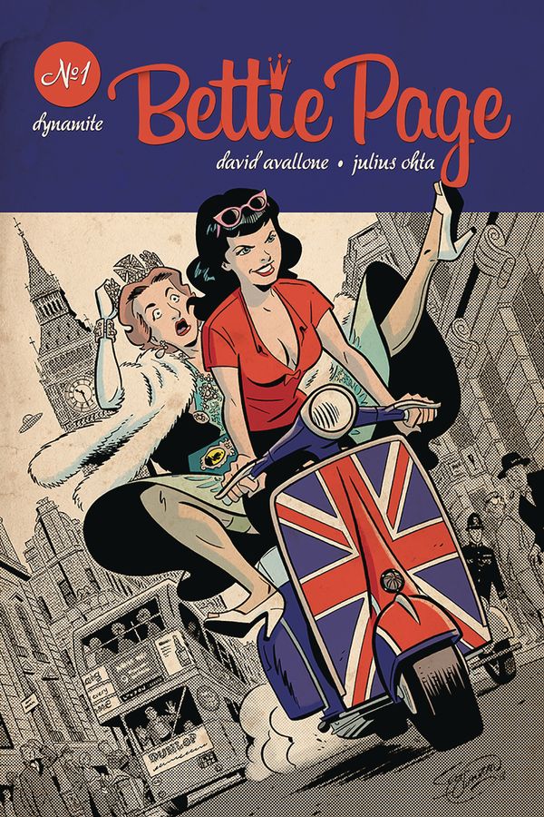Bettie Page #1 (Cover B Chantler)