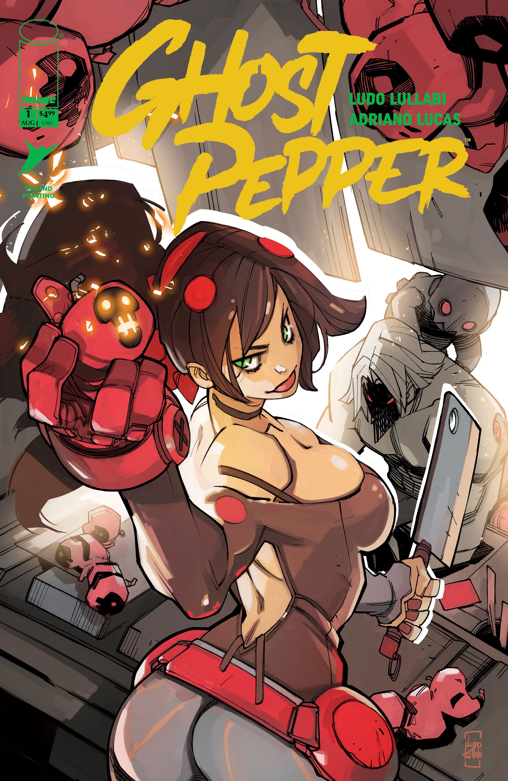 Ghost Pepper #1 (2nd Ptg Cvr A Ludo Lullabi)) Comic