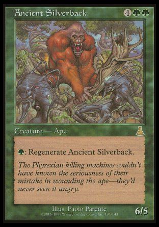 Ancient Silverback (Urza's Destiny) Trading Card