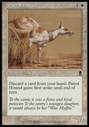 Patrol Hound (Odyssey) Trading Card