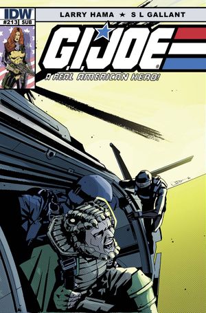 G.I. Joe: A Real American Hero #213 (Subscription Variant)