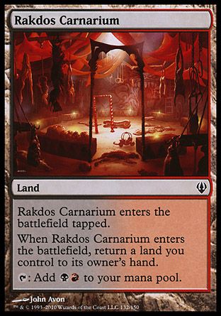 Rakdos Carnarium (Archenemy - decks) Trading Card