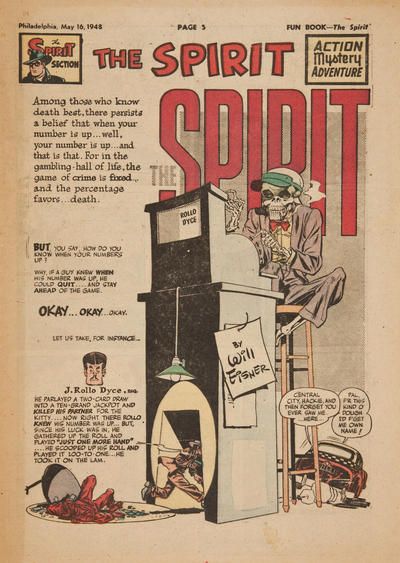 Spirit Section #5/16/1948 Comic