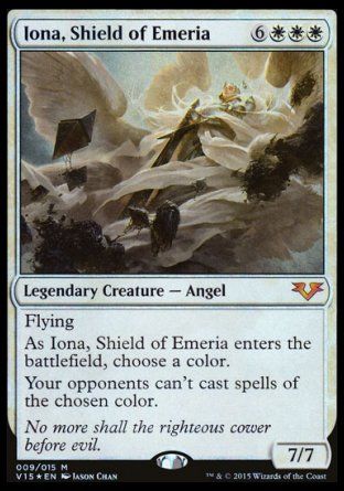 Iona, Shield of Emeria (From the Vault : Angels) Trading Card