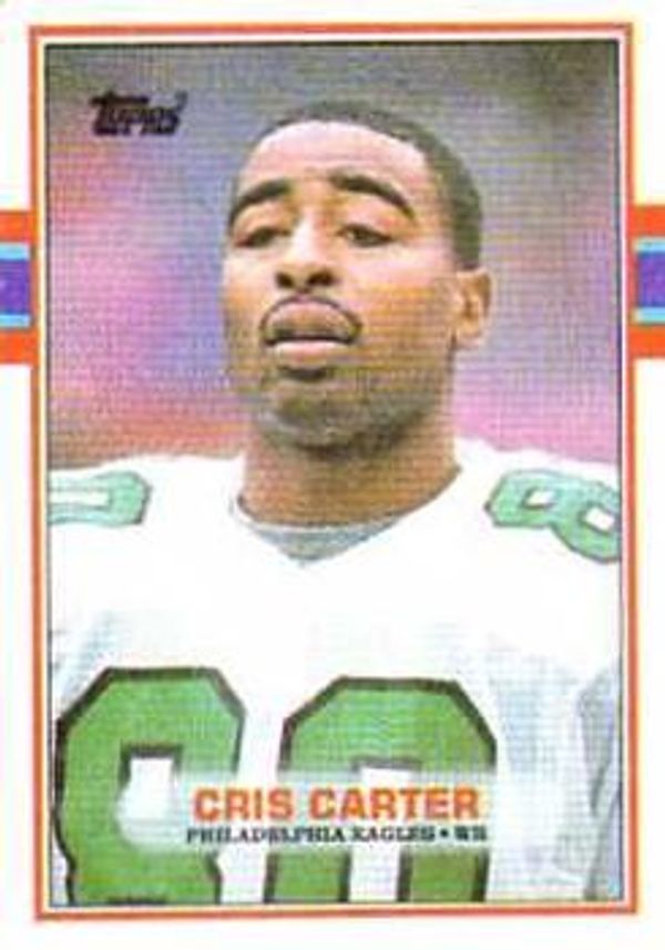 Cris Carter 1989 Topps #121