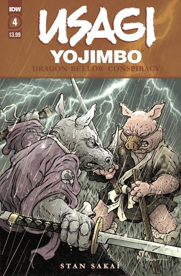 Usagi Yojimbo: Dragon Bellow Conspiracy #4 Comic