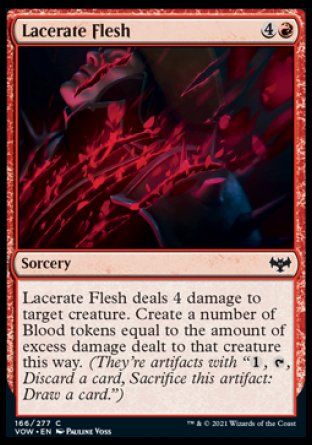 Lacerate Flesh (Innistrad: Crimson Vow) Trading Card