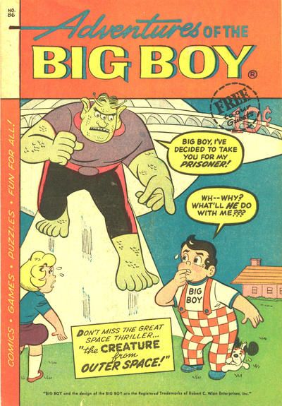 Adventures of Big Boy #86 [West] Comic