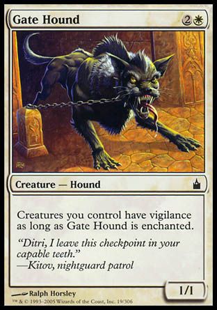 Gate Hound (Ravnica: City of Guilds) Trading Card