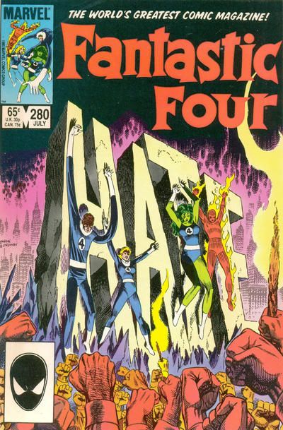 Fantastic Four #280 Comic