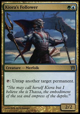 Kiora's Follower (Born of the Gods) Trading Card