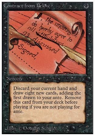 Contract from Below (Unlimited) Trading Card