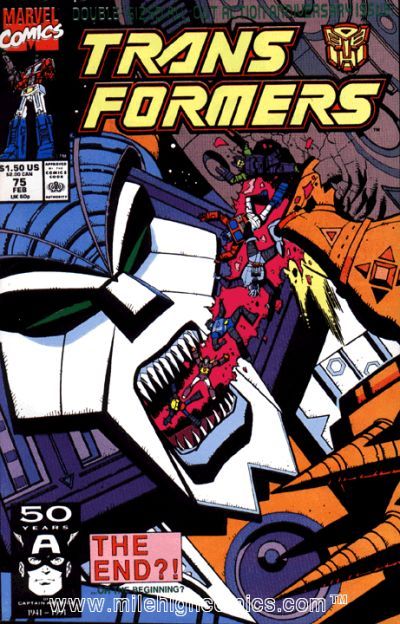 Transformers #75 Comic