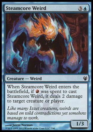 Steamcore Weird (Izzet vs. Golgari) Trading Card