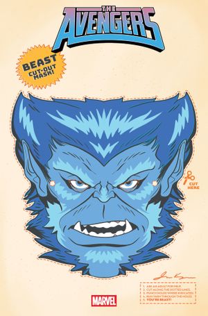 Avengers #30 (Retro Halloween Mask Variant)