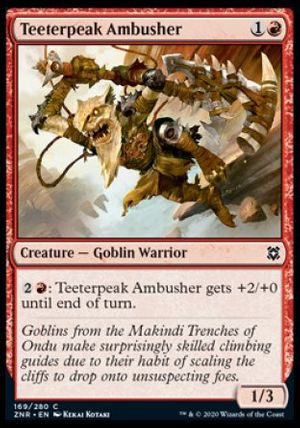 Teeterpeak Ambusher (Zendikar Rising)