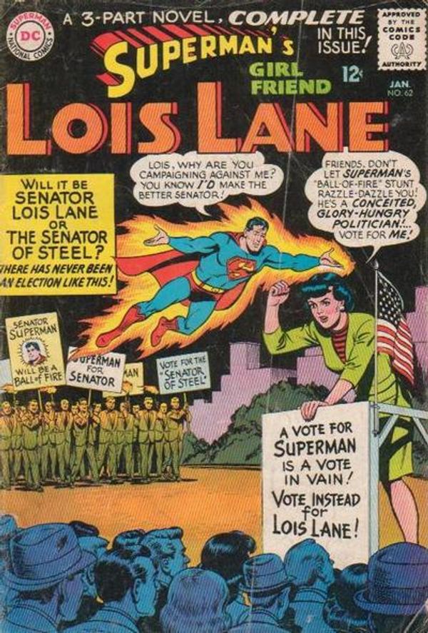 Superman's Girl Friend, Lois Lane #62