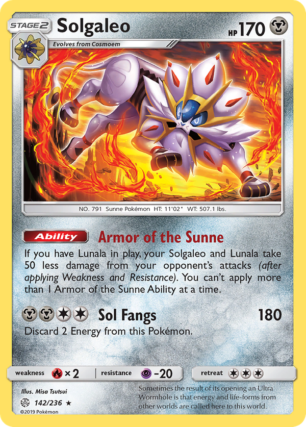 Solgaleo (142/236) - Cosmic Eclipse