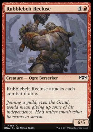 Rubblebelt Recluse (Ravnica Allegiance)