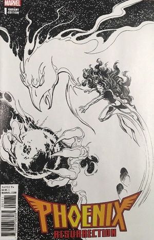 Phoenix Resurrection: The Return of Jean Grey #1 (B&w Remastered Variant Leg)
