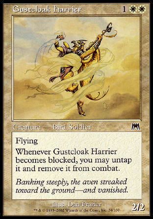 Gustcloak Harrier (Onslaught) Trading Card