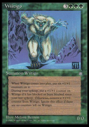 Wiitigo (Ice Age) Trading Card