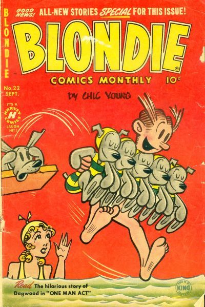Blondie Comics Monthly #22 Comic