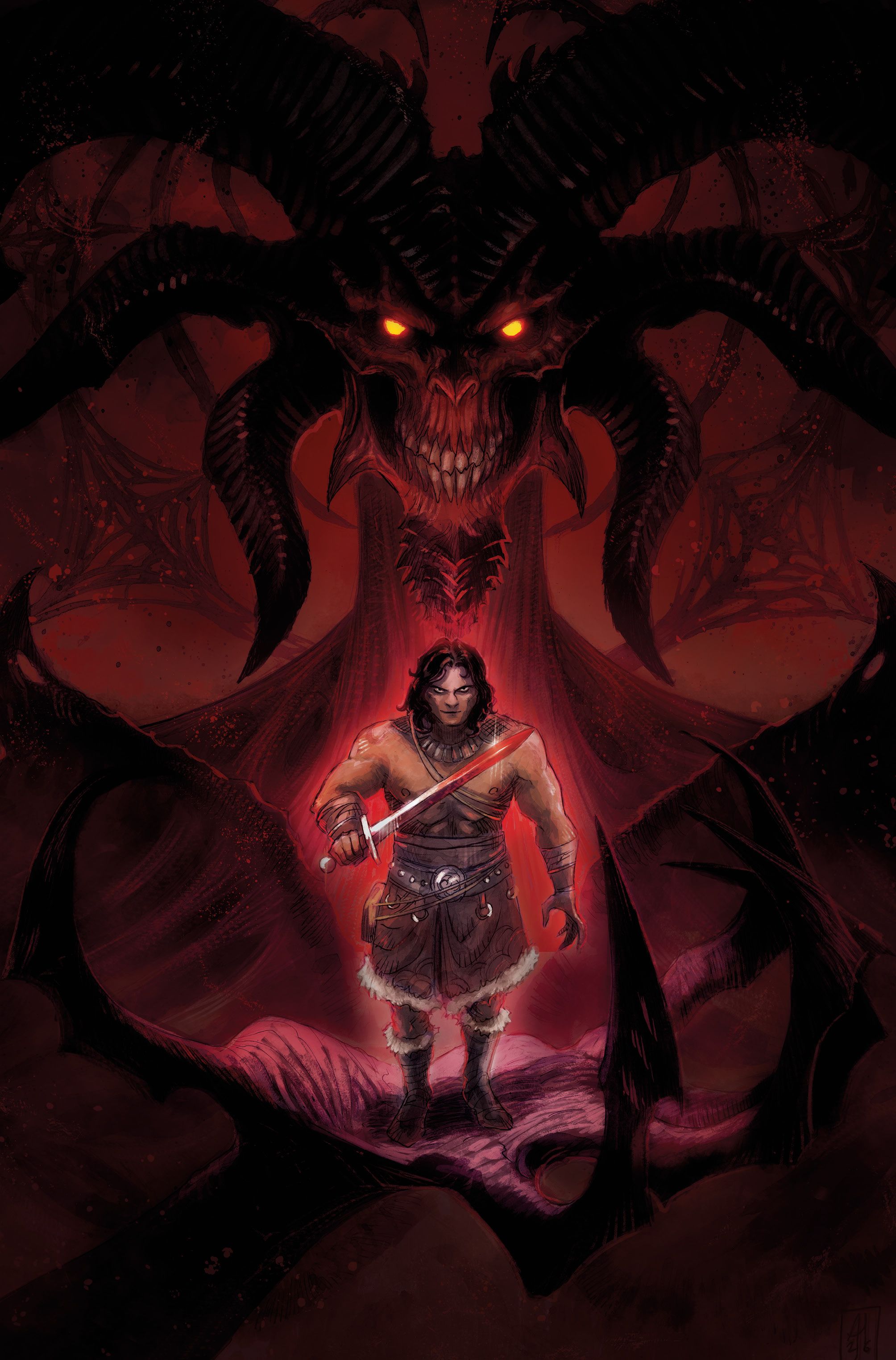 Diablo Dawn Of Hatred #4 (Cvr D Abigail Harding Virgin Cardstock) Comic