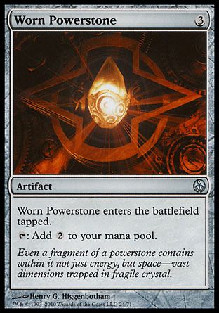 Worn Powerstone (Phyrexia vs. The Coalition) Trading Card