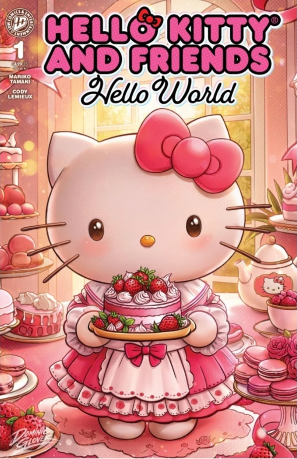 Hello Kitty and Friends: Hello World! #1 (Shopville Dominic Glover Variant) Comic