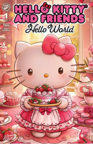 Hello Kitty and Friends: Hello World! #1 (Shopville Dominic Glover Variant)