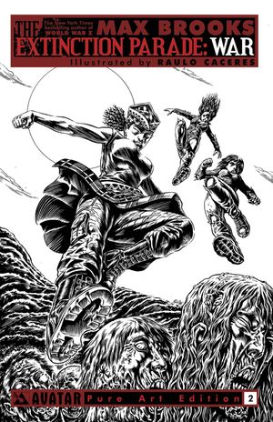 Extinction Parade War #2 (Pure Art Order Incv Cover)