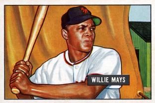 Willie Mays 1951 Bowman #305 Sports Card