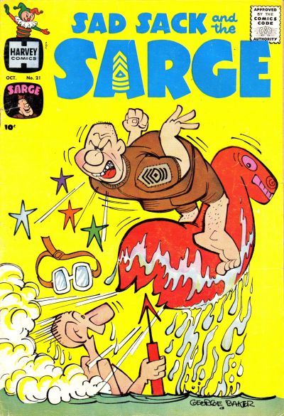 Sad Sack And The Sarge #21 Comic