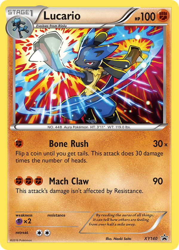 Lucario (XY140) - XY Black Star Promos