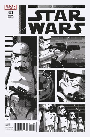Star Wars #21 (Aja B&w Variant)