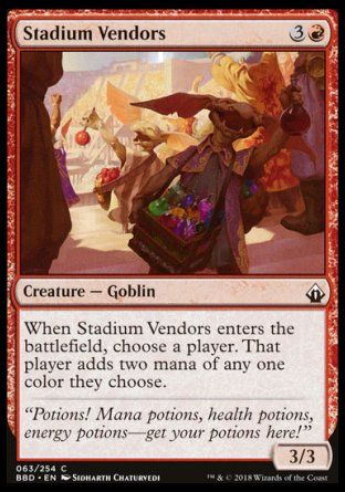 Stadium Vendors (Battlebond) Trading Card