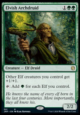 Elvish Archdruid (Jumpstart) Trading Card