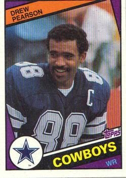 Drew Pearson 1984 Topps #243 Sports Card