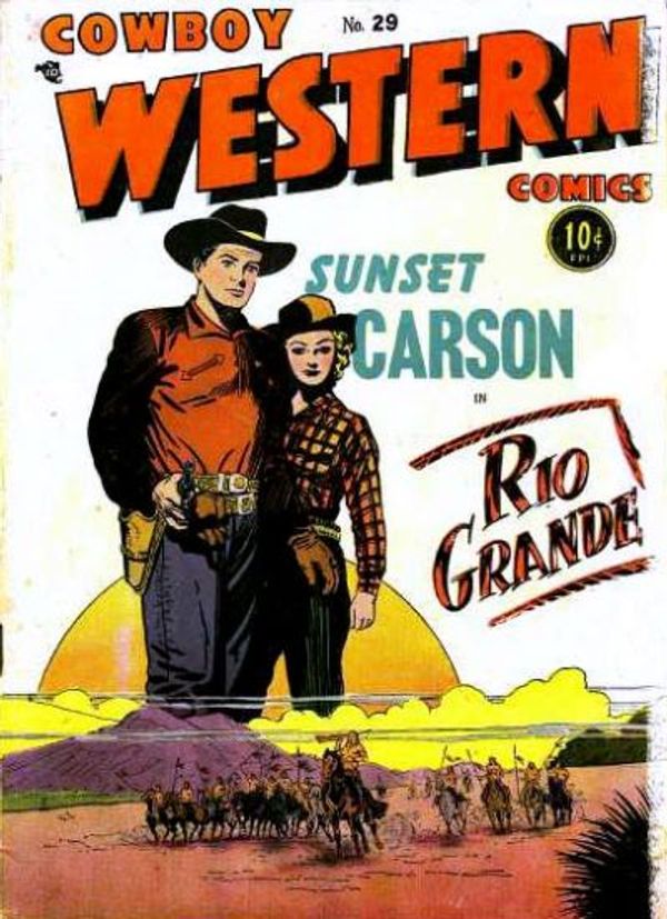 Cowboy Western Comics #29