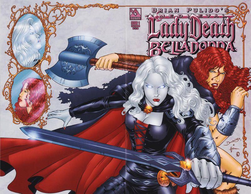 Brian Pulido's Medieval Lady Death/Belladonna #1 Comic