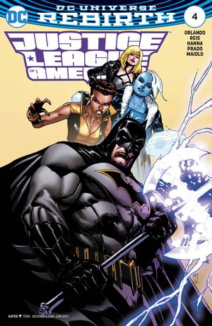Justice League of America #4 (Variant Cover)
