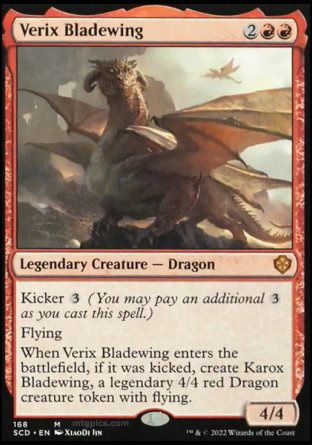 Verix Bladewing (Starter Commander Decks) Trading Card