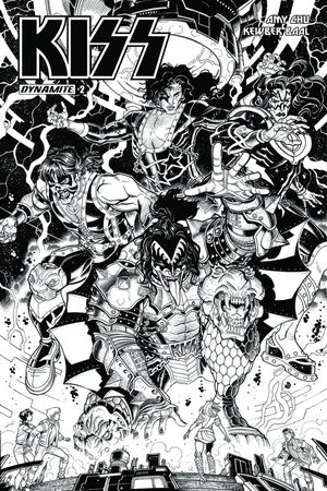 KISS #2 (Cover D 10 Copy Bradshaw B&w I)