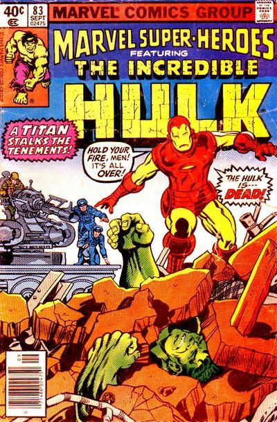 Marvel Super-Heroes #83 Comic