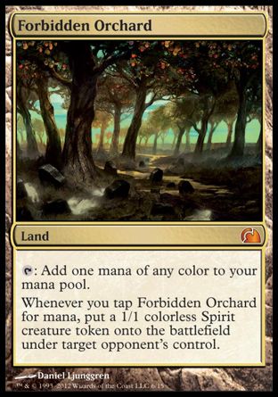 Forbidden Orchard (From the Vault : Realms) Trading Card