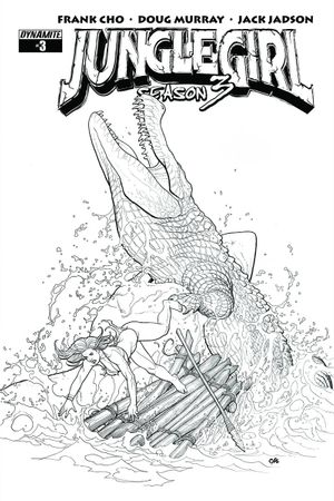 Jungle Girl Season 3 #3 (10 Copy Cho B&amp;w Cover)